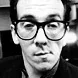 Foto do artista Elvis Costello